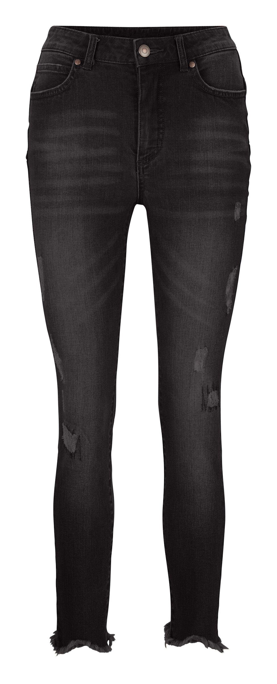 heine Bequeme Jeans Bauchweg-Jeans erhöht