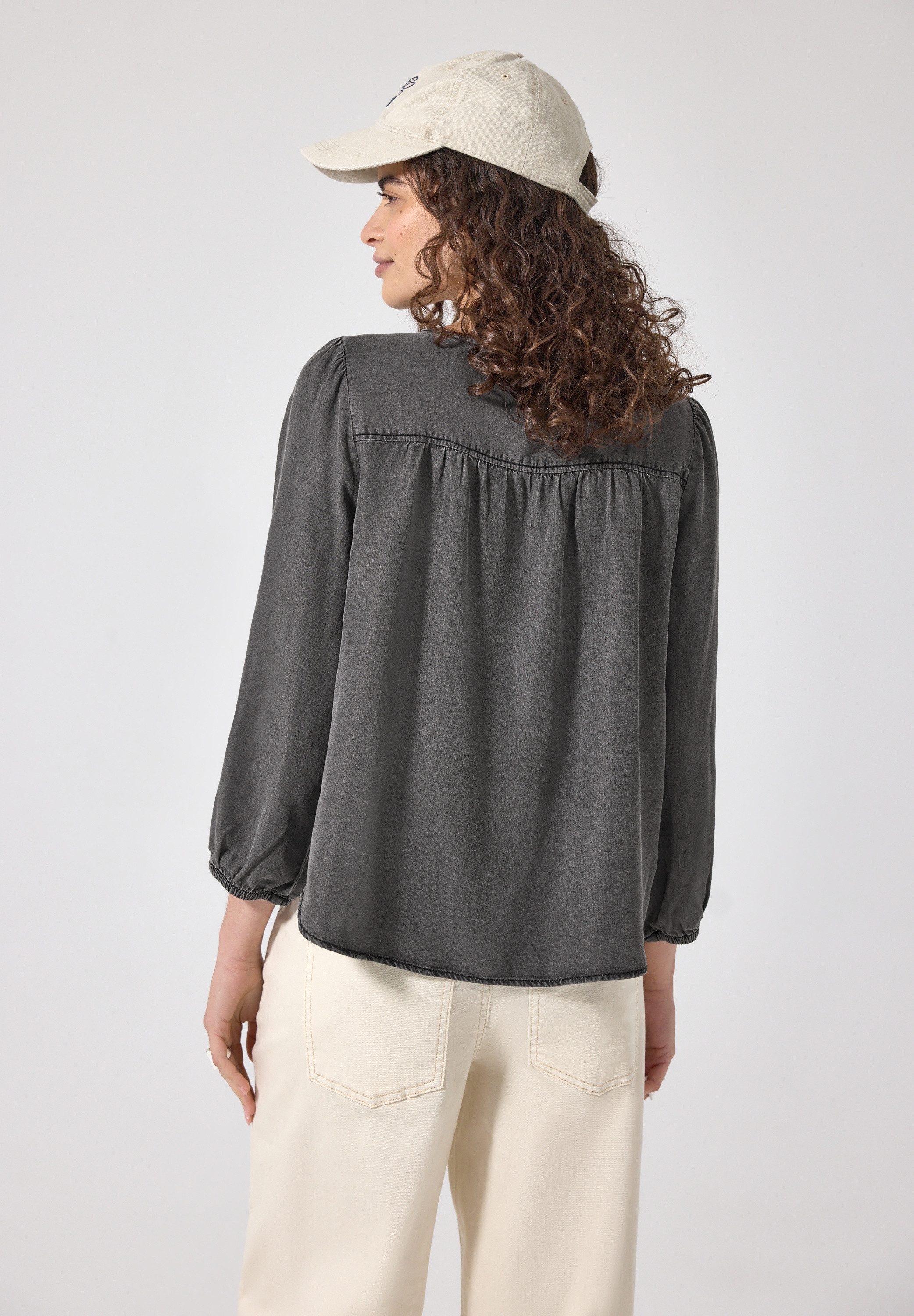 STREET ONE STUDIO Jeansbluse in Denim-Optik – Bild 2 von 5