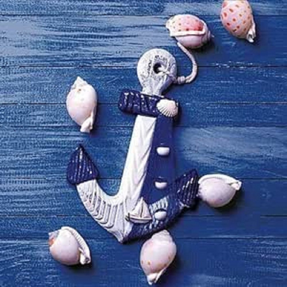 Jet Papier GmbH Papierserviette Maritim, Strand, Meer, Urlaub, Sommer, Tischdeko, Kollektion, (20 St), Partydeko, Serviettentechnik und Decoupage geeignet