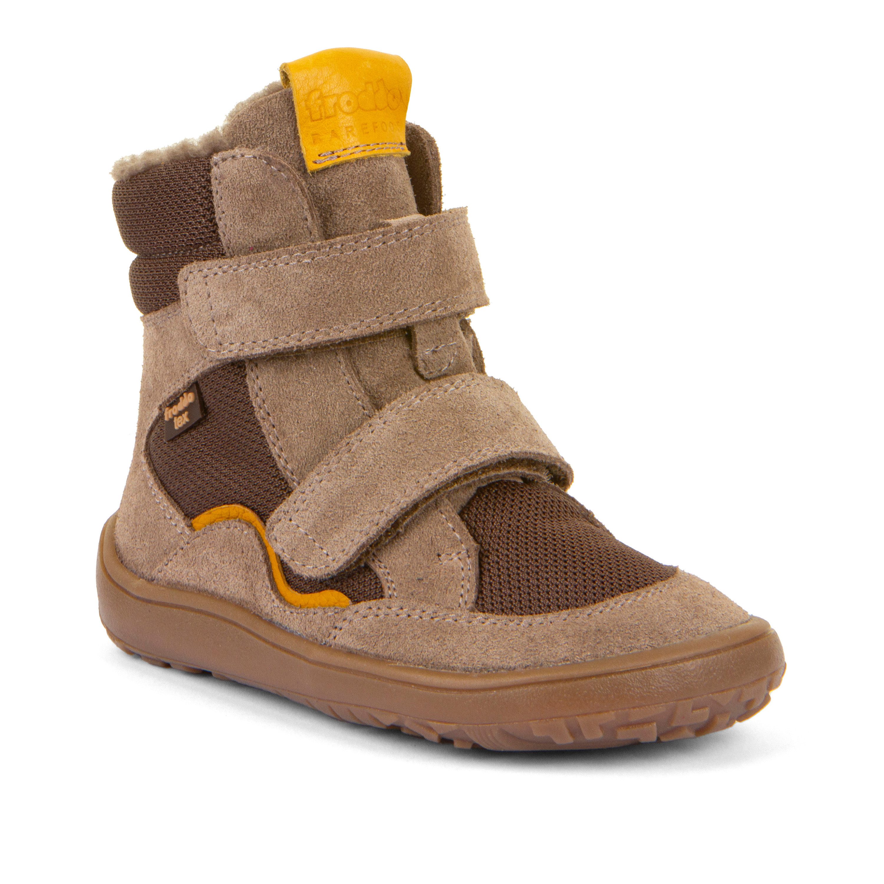 froddo® BAREFOOT TEX WINTER Barfußschuh Klettschuh, Winterstiefel mit TEX-Membrane