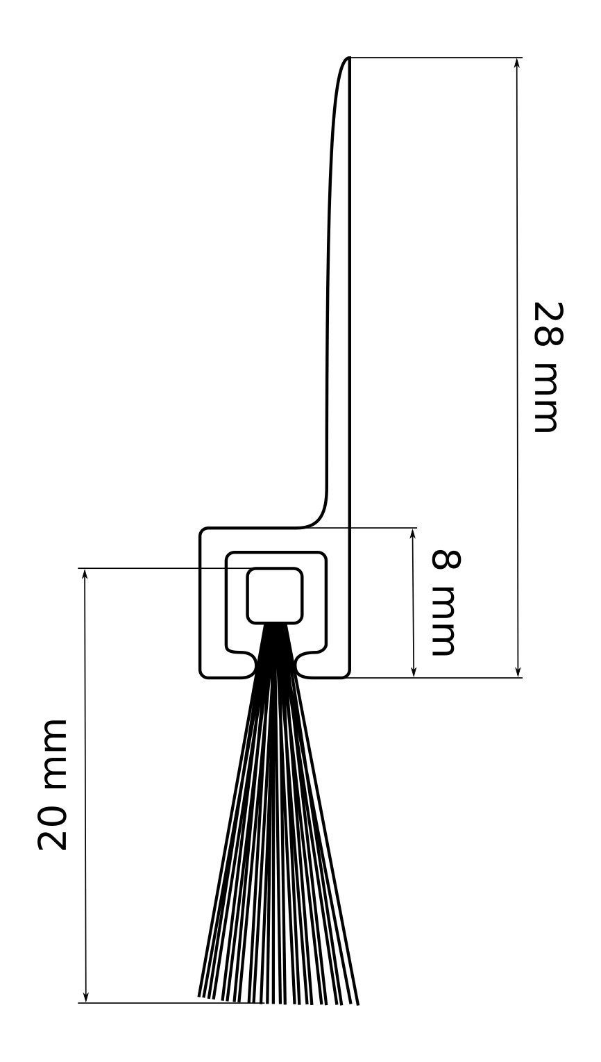 DQ-PP Türbodendichtung DQ-PP TÜRBODENDICHTUNG mit Bürste, 98 cm, Aluminium/PVC, Selbstklebend, Streifenbürste, Türbürstendichtung, Türdichtung, Bodenabdichtung