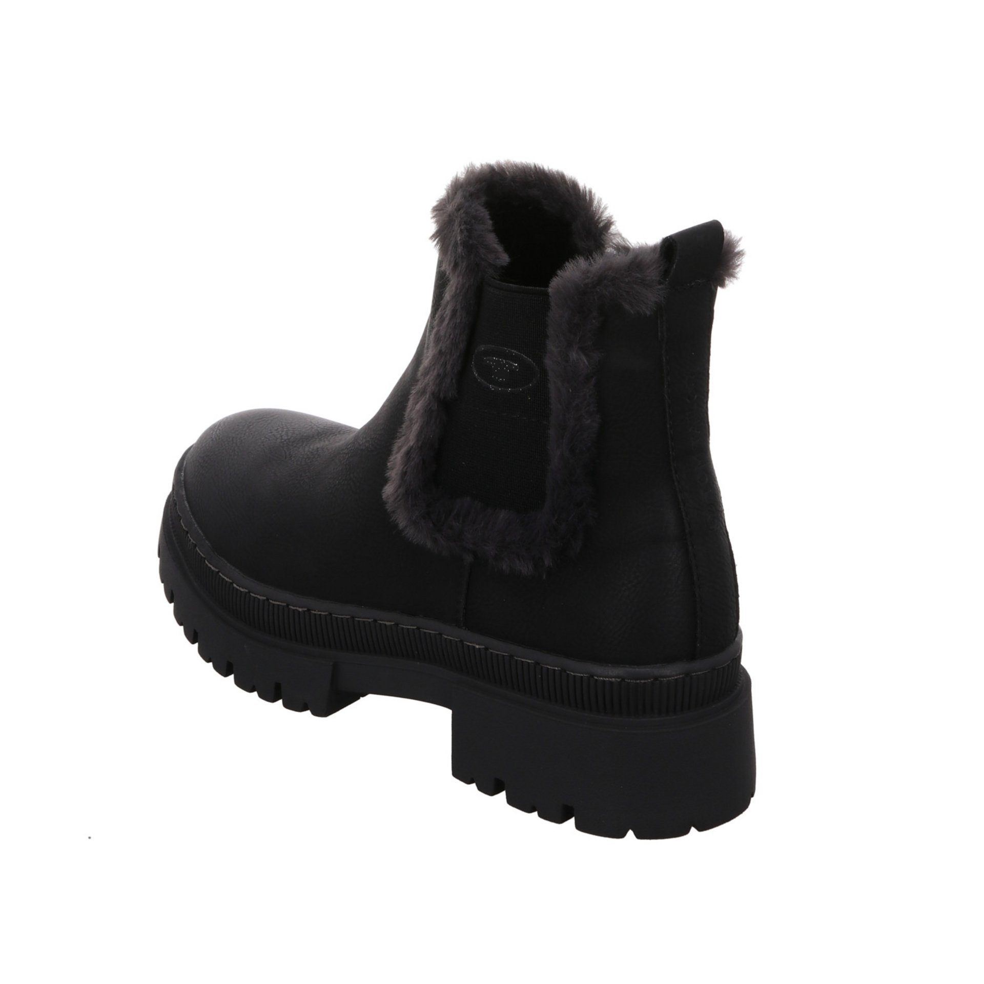 Stiefel Synthetik Boots black Chelsea Schuhe TOM Damen TAILOR Stiefel