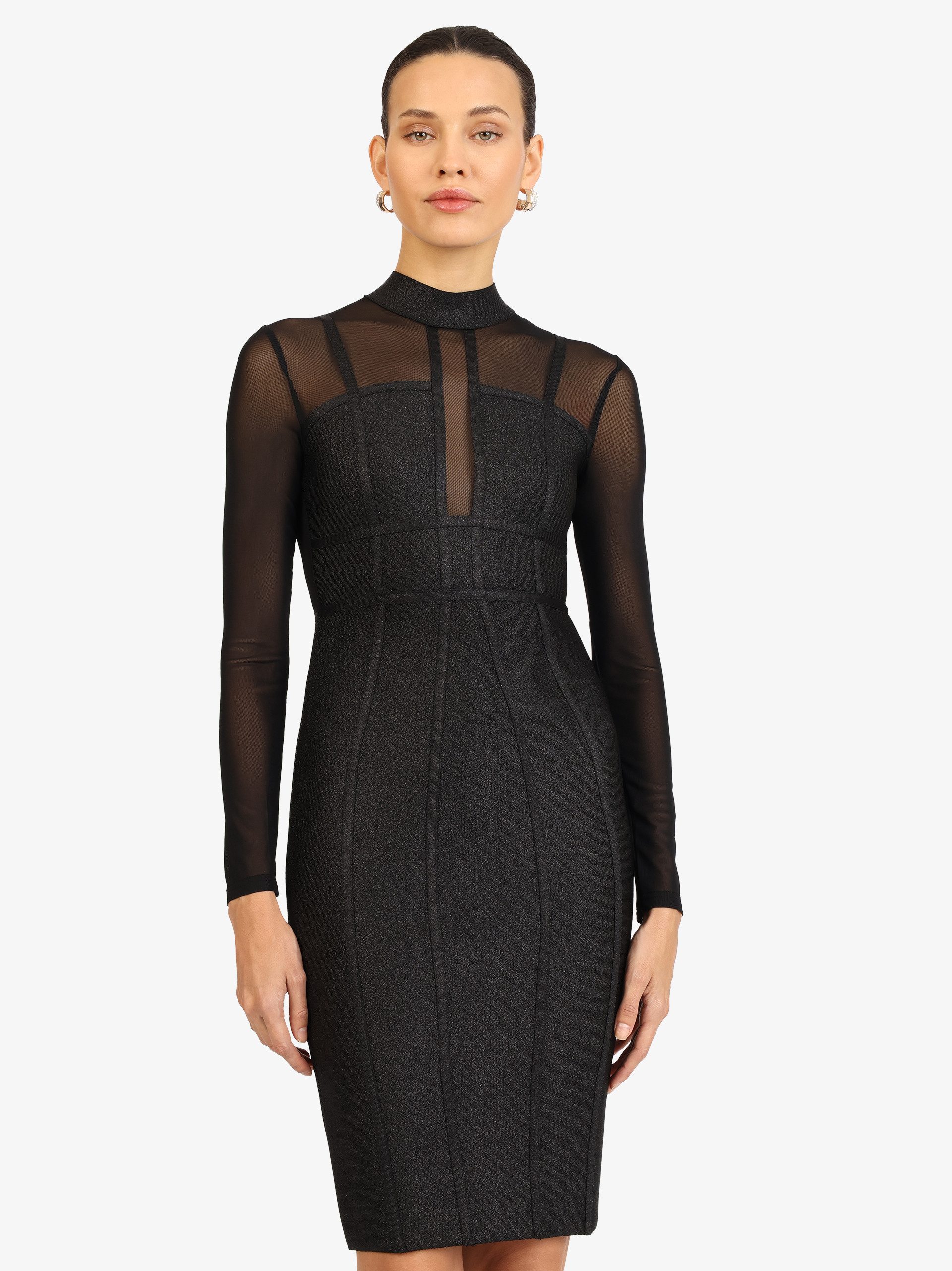 Kraimod Abendkleid mit Mesh-Einsatz