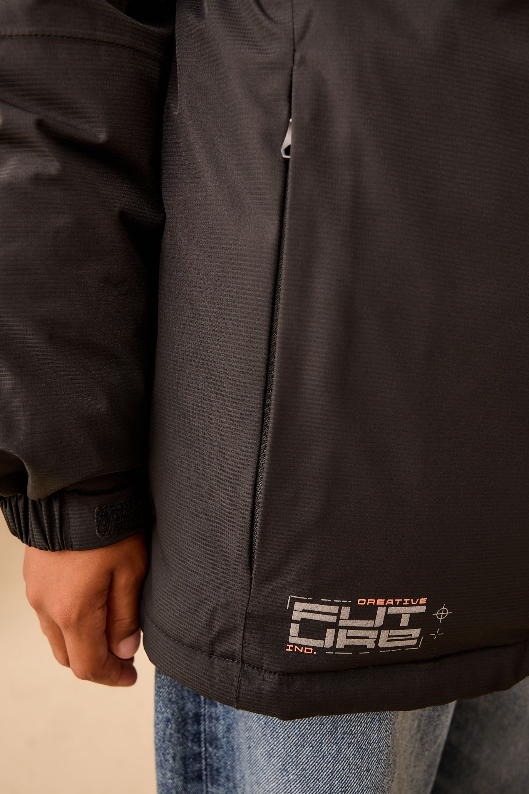 Next Regenjacke Wasserdichter wattierter Mantel (1-St)