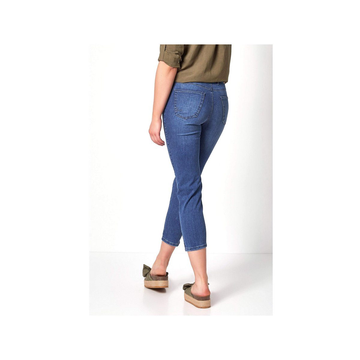 blau (1-tlg) regular TONI 5-Pocket-Jeans