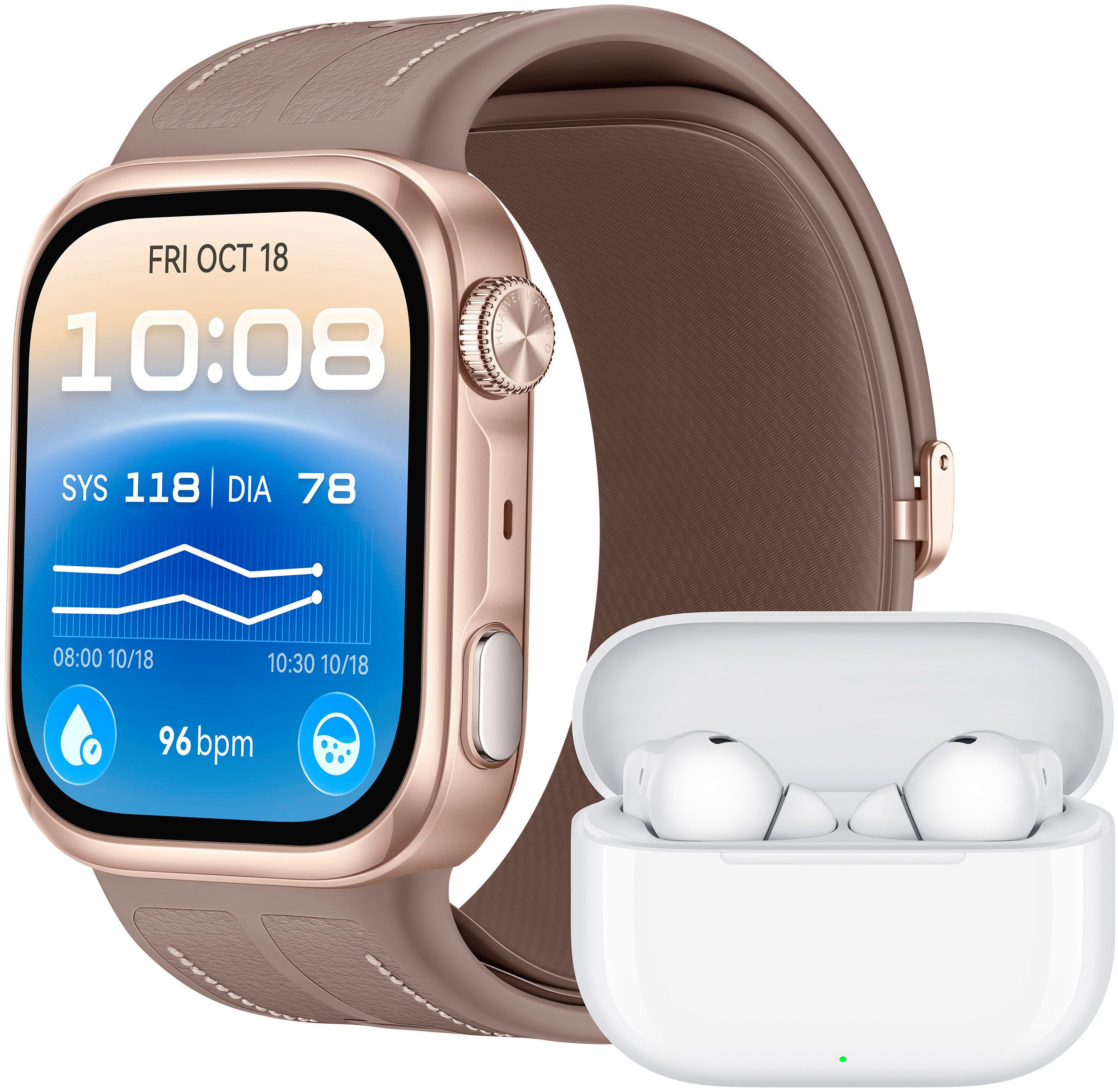 Huawei Watch D3 Blutdruck Smartwatch (4,88 cm/1,92 Zoll)