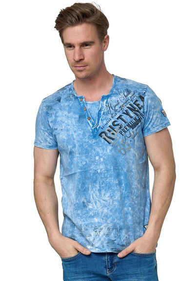 Rusty Neal T-Shirt im coolen Used-Look-Design