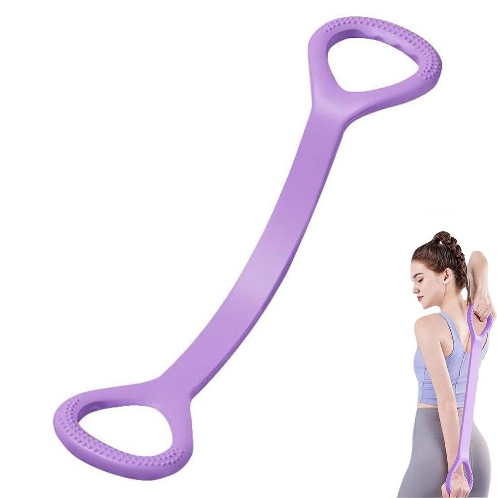 Trainingsbänder Widerstandsband mit Griffen, elastisches Seil, Stretch-Fitnessband