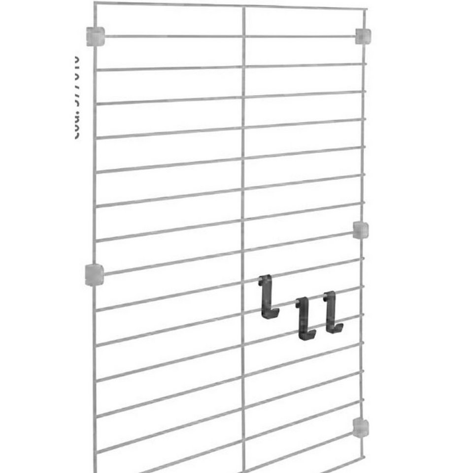 Metaltex Dekohaken Mural line, (Set, 3-St), Metall, Epoxy beschichtet,  Individuelles Designkonzept mit maximaler Funktionalität