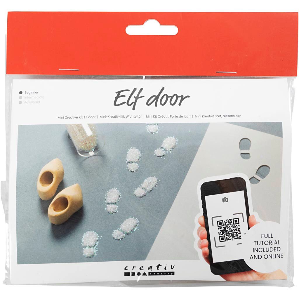 creativ company Adventskalender Creativ Company DIY Sets Miniaturen Mini Kreativ Set Wichteltür, Fu...