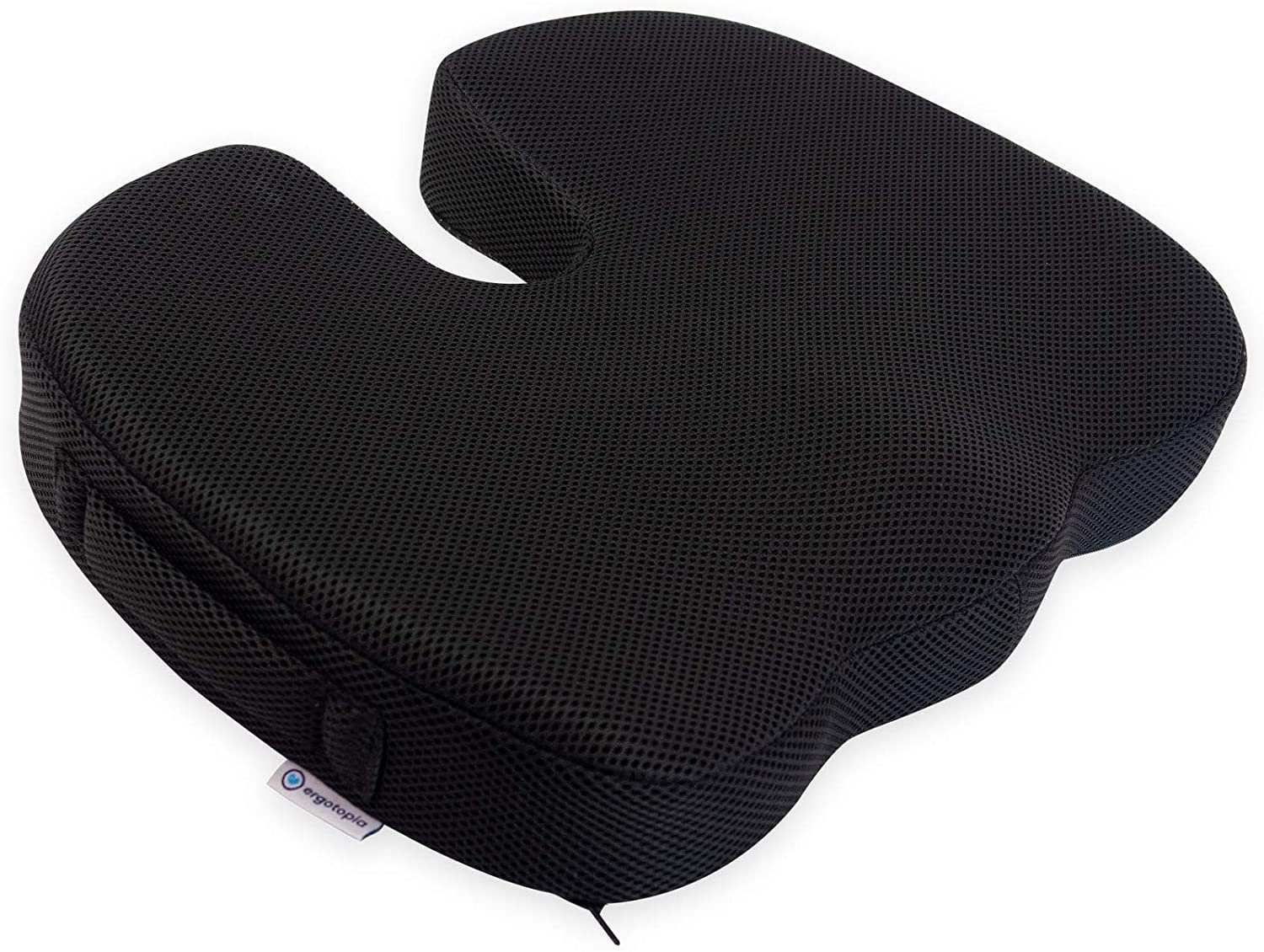 Ergotopia Stuhlkissen »orthopädisches Sitzkissen - ergonomisches Kissen - für Büro Home Office Auto Bürostuhl zur Druckentlastung, Steißbeinkissen aus optimiertem Visco Memoryschaum - erhöht Sitzkomfort - fördert die Durchblutung - entlastet Rücken«