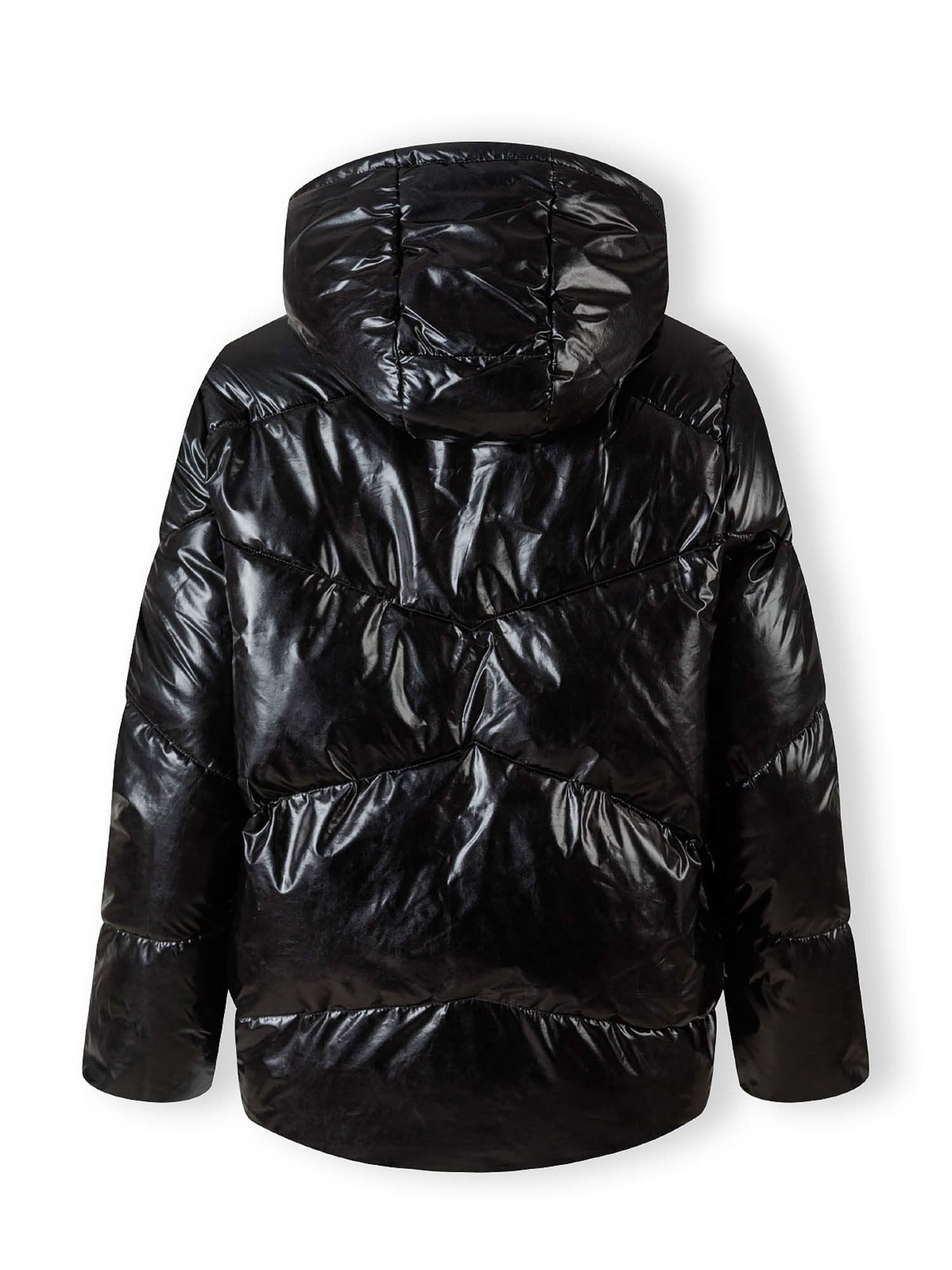 Respect Winterjacke Kurze Steppjacke mit Kapuze und Druckknopftaschen (XS-XXL) trendiges Design