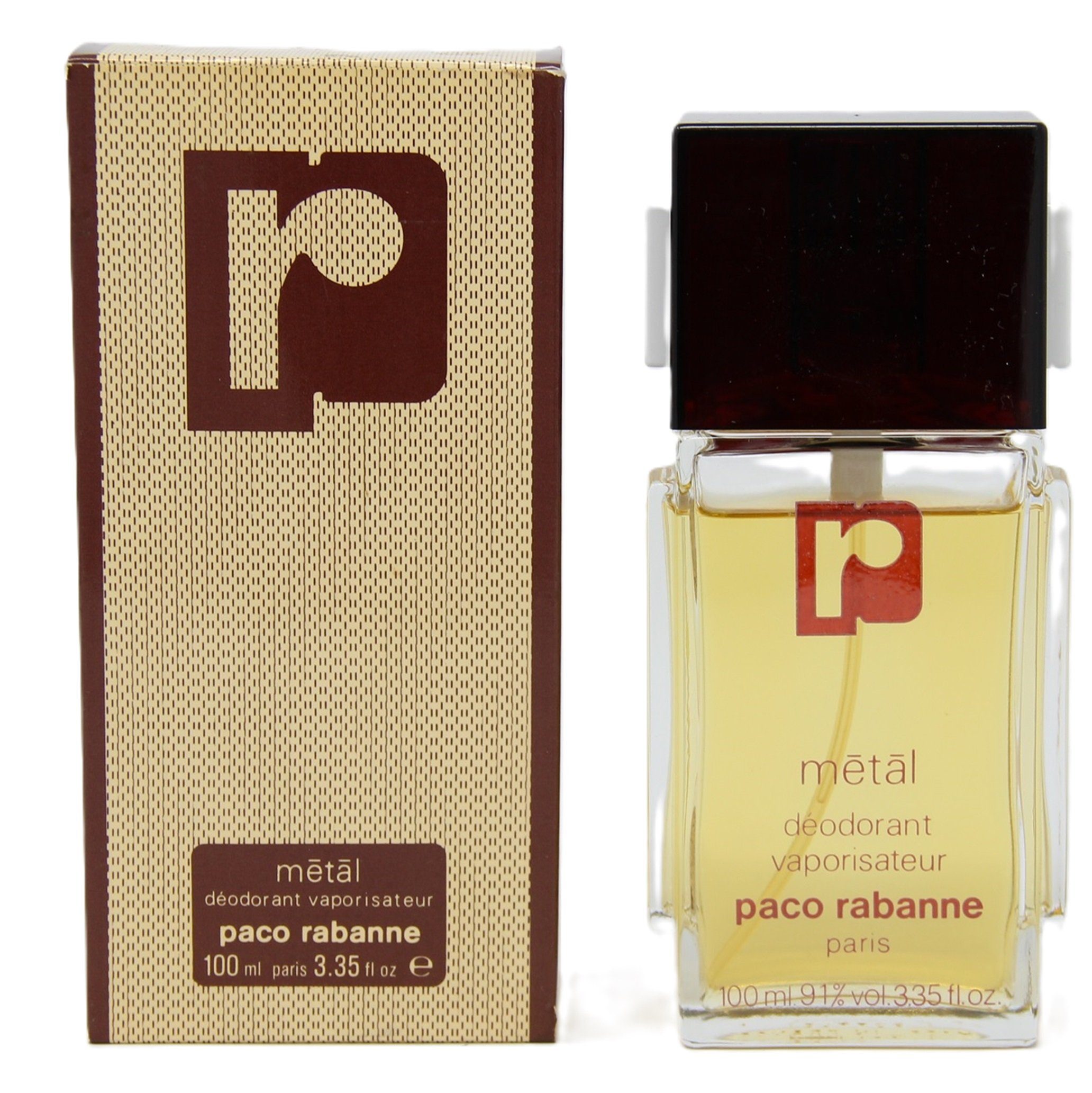 PACO RABANNE Deo-Spray Paco Rabanne Metal Deodorant Spray 100ml mehr