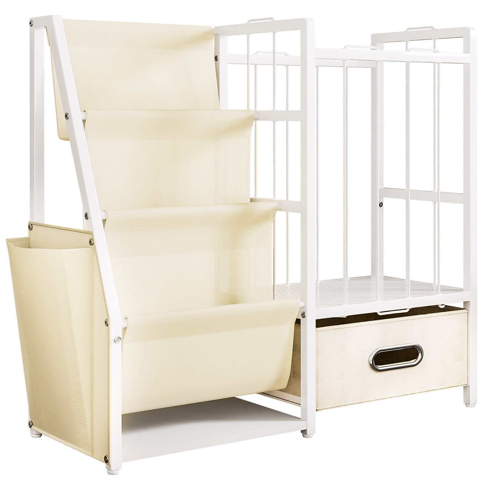 Yorbay Spielzeugtruhe 2 in 1 Bücherregal Kinderregal, Kinderzimmerregal mit günstig online kaufen