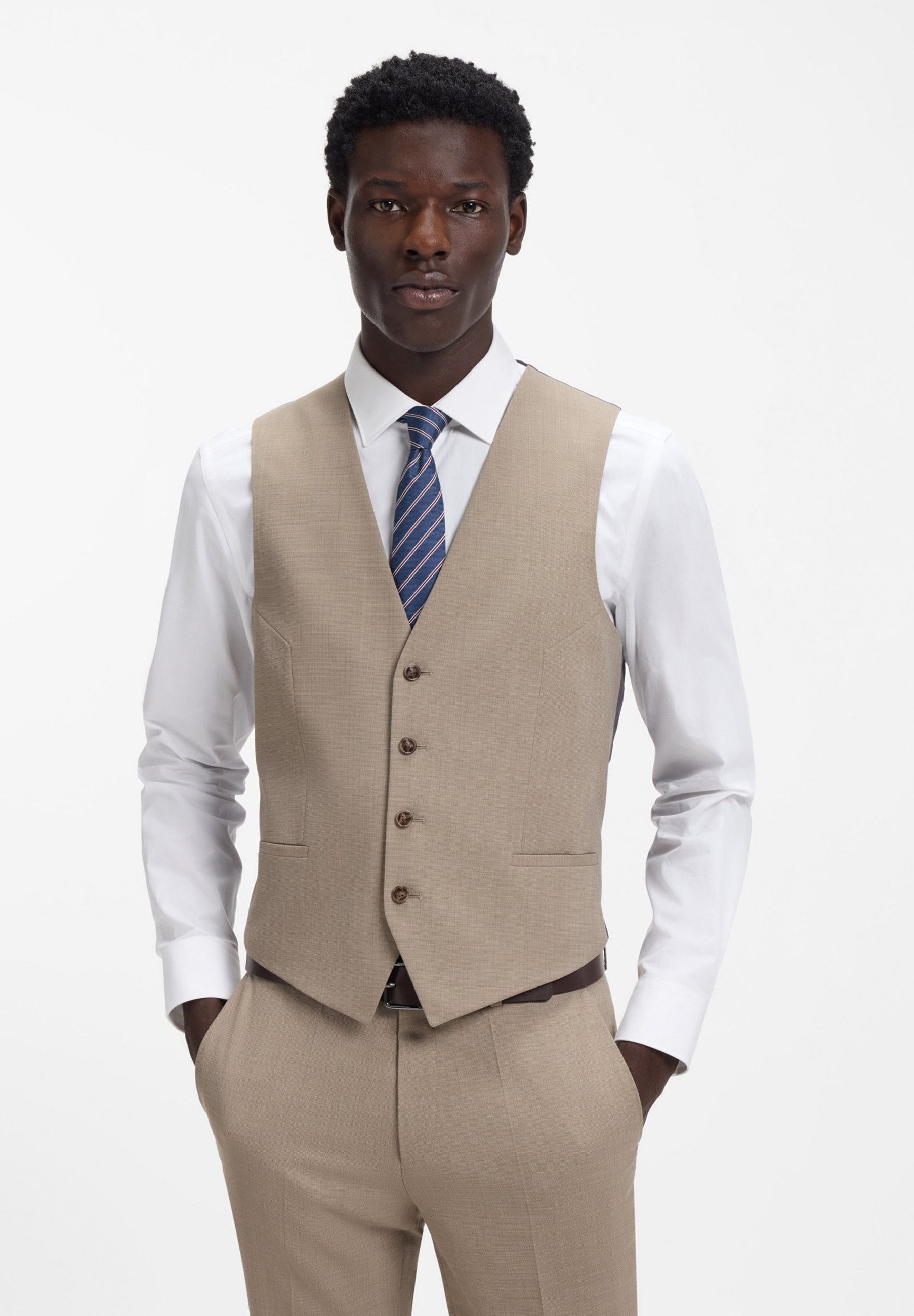 HUGO Anzug Arti/Hesten241V1X (Set, 1-tlg., Sakko & Hose)