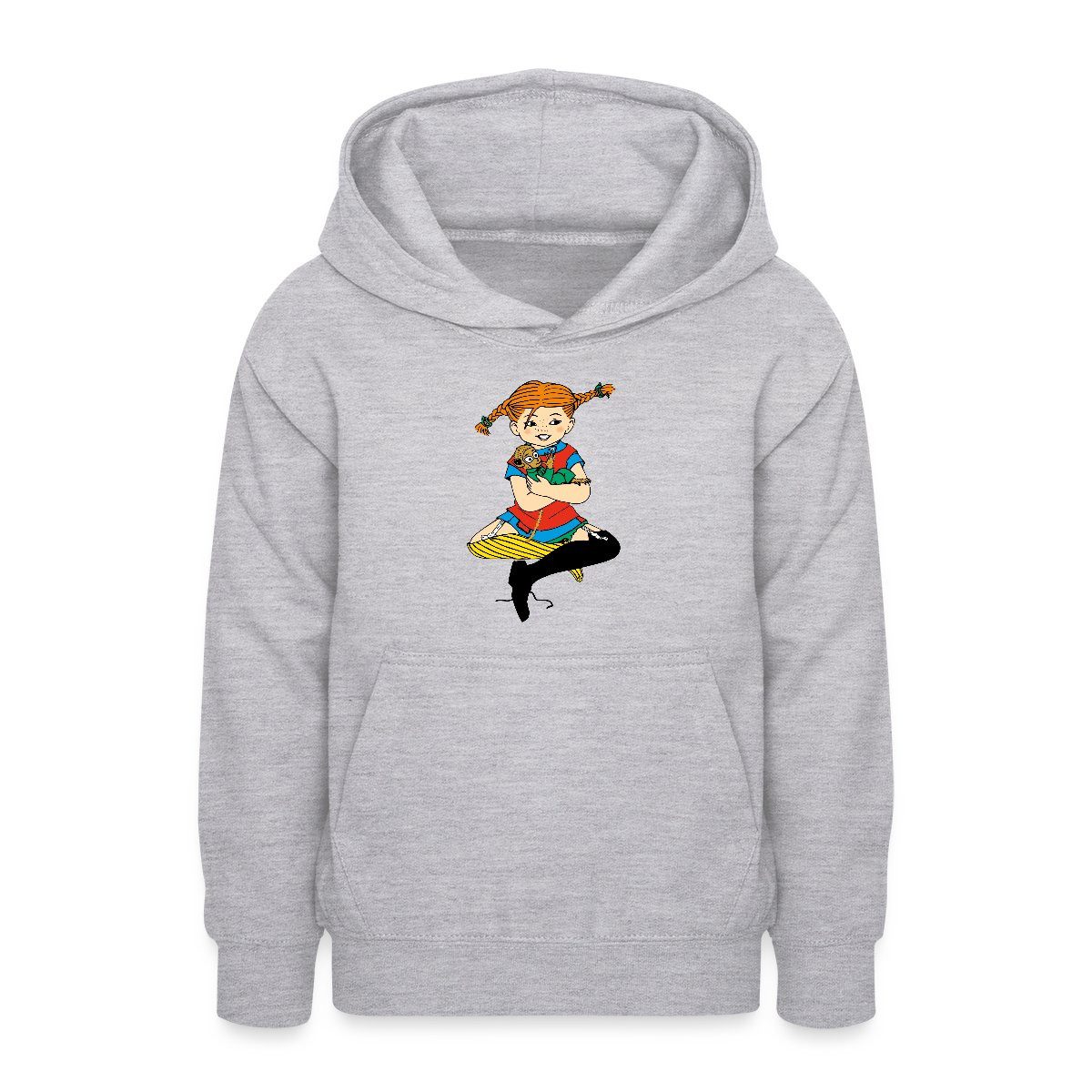 Spreadshirt Hoodie Pippi Langstrumpf Zusammen Mit Herr Nilsson Teenager Hoodie (1-tlg)