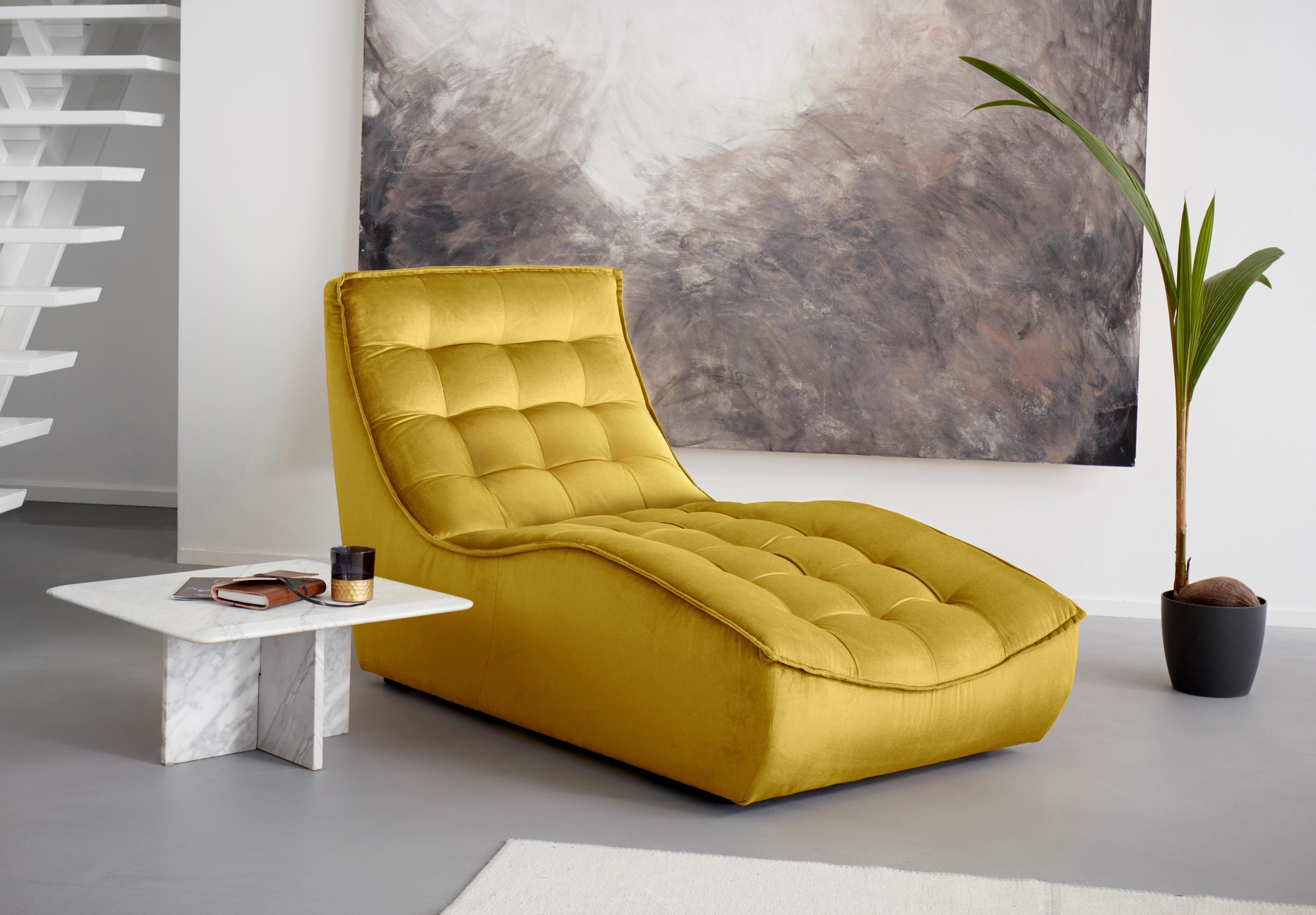 CALIA ITALIA Chaiselongue Banjo, Designsofa, erstklassiger Sitzkomfort, als Einzelelement, oder als Modulsofa mit den passenden Erweiterungselementen stellbar