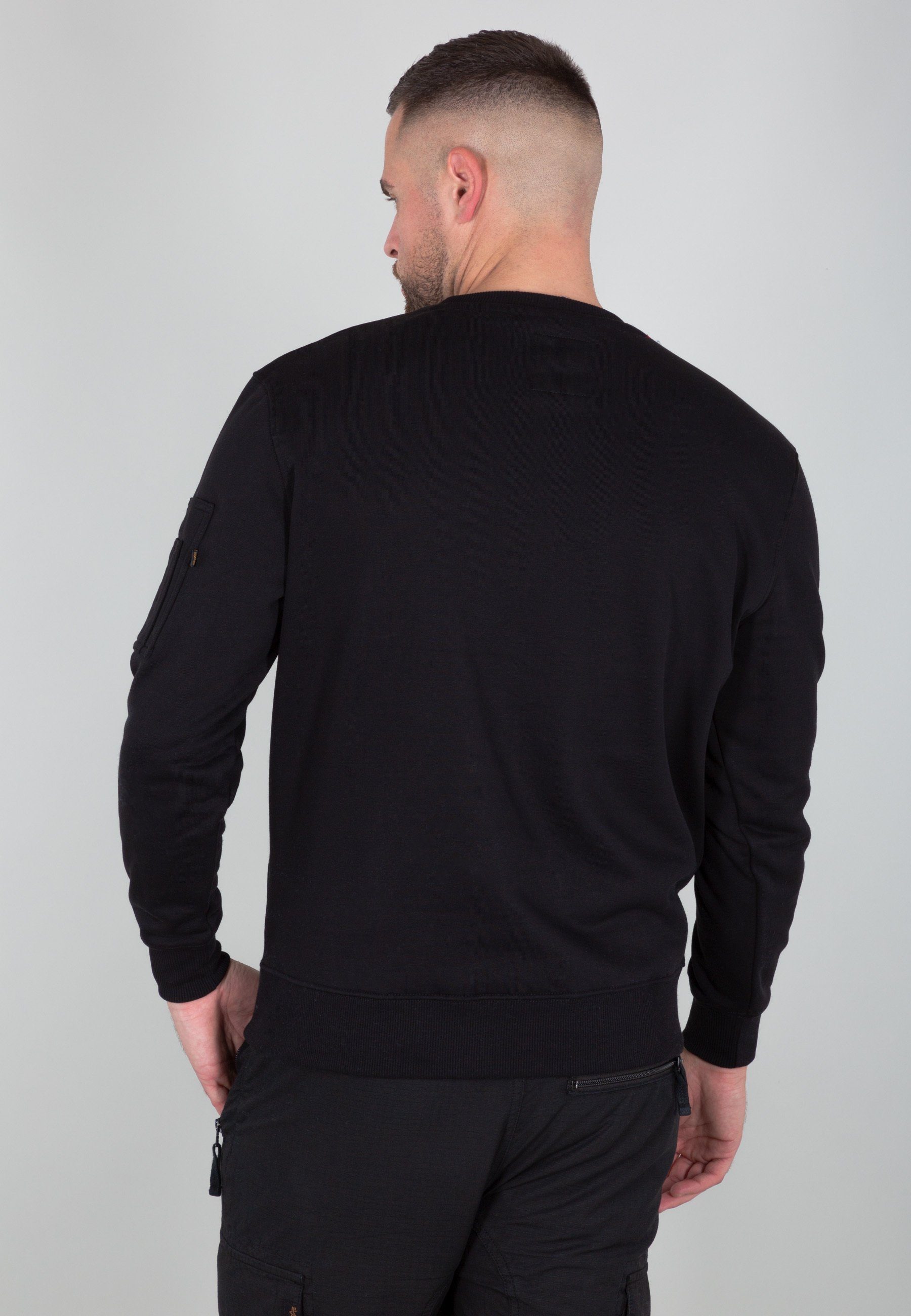 NASA Industries Reflective Sweatshirts Alpha black/refl.oran Alpha - Sweater Sweater Men Industries