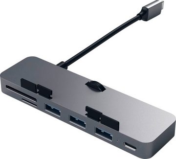 Satechi Type-C Clamp Hub Pro USB-Adapter USB-C zu MicroSD-Card, SD-Card, Thunderbolt, USB Typ A, USB Typ C