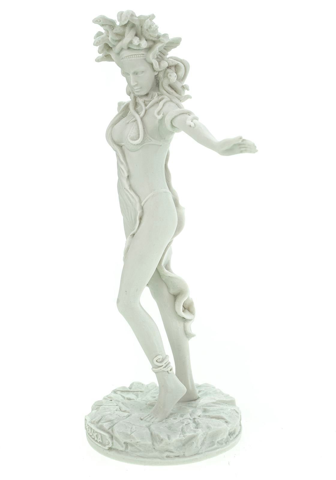 Figur Alabaster 30cm Dekofigur Medusa Kremers Schatzkiste