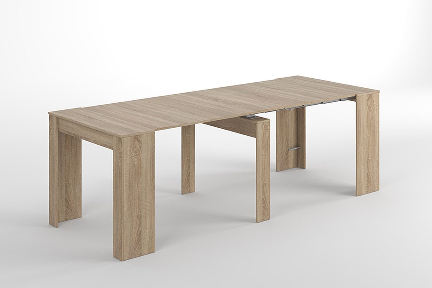 freiraum Kulissen-Esstisch Multifunktionstisch, ausziehbar in Kanada-Eiche günstig online kaufen