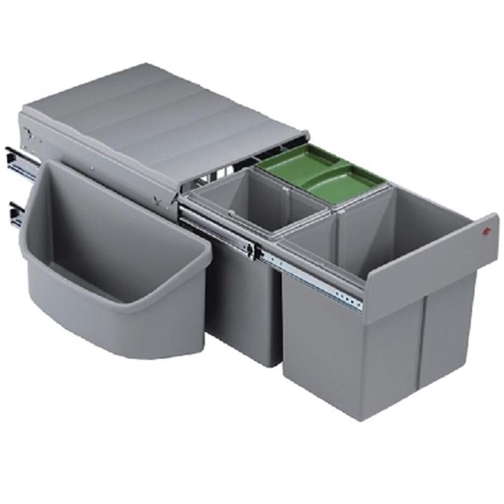 WESCO Mülleimer 782653-11 Corner-Boy Trio