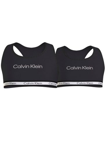 Calvin Klein Bustier (Packung, 2-tlg., 2 Stück) mit elastischem Wäschebund unter der Brust
