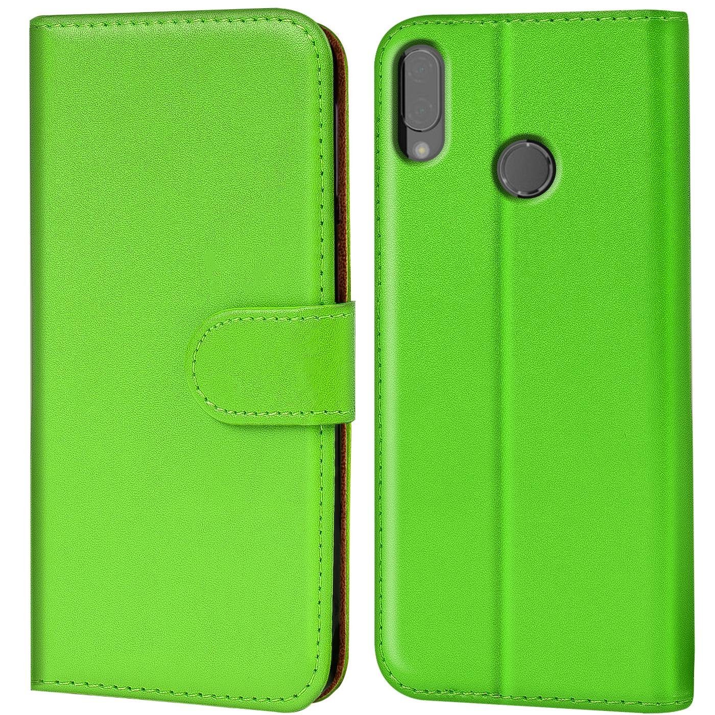 CoolGadget Handyhülle Book Case Handy Tasche für Huawei P20 Lite 5,8 Zoll, Hülle Klapphülle Flip Cover für P20 Lite Schutzhülle stoßfest