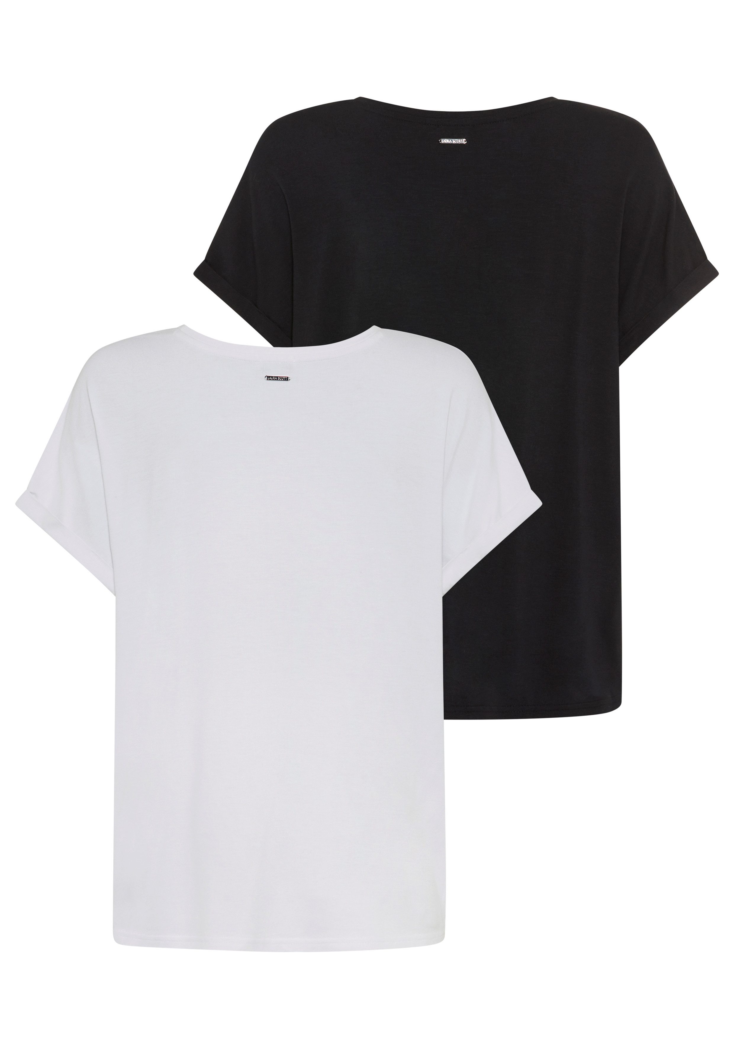 Laura Scott CURVE T-Shirt (2-tlg) im günstig online kaufen