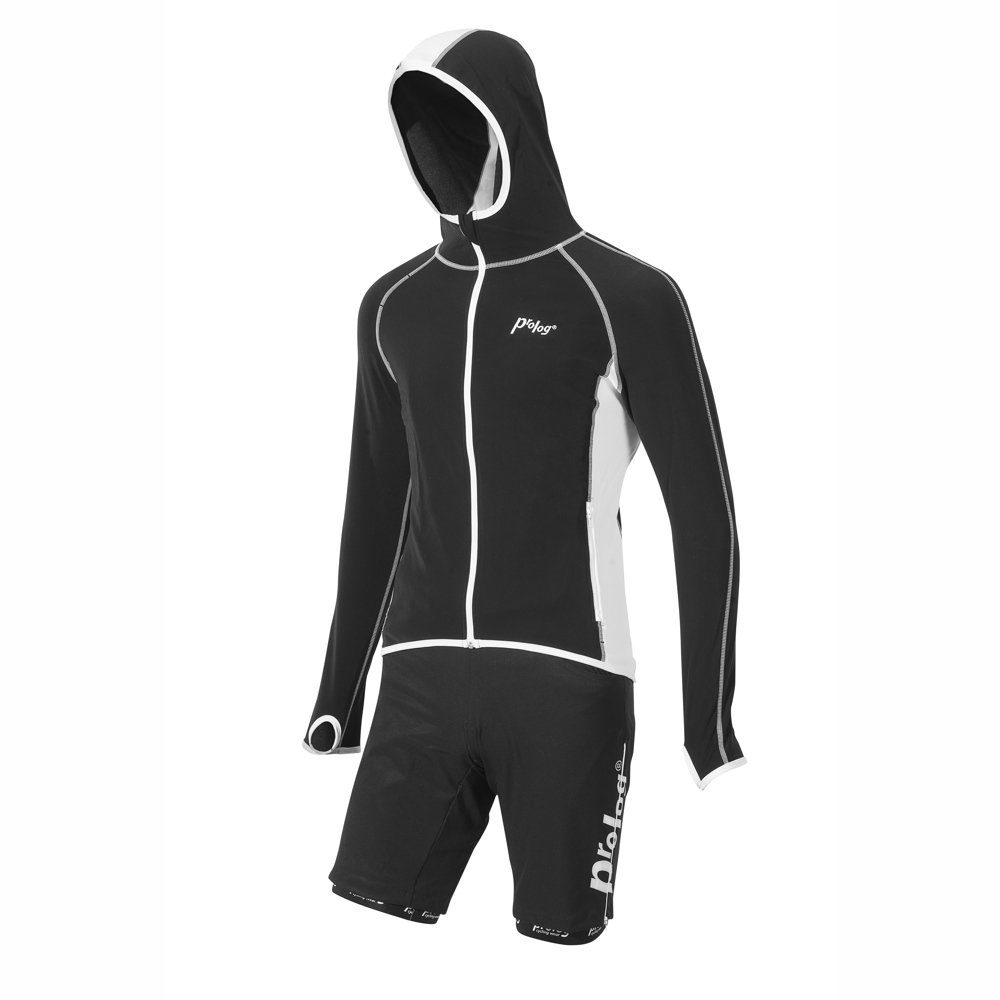Sport Fahrradbekleidung prolog cycling wear Funktionsjacke Hoody After Race Fahrradjacke aus Super Roubaix, wind- und wasserabwe