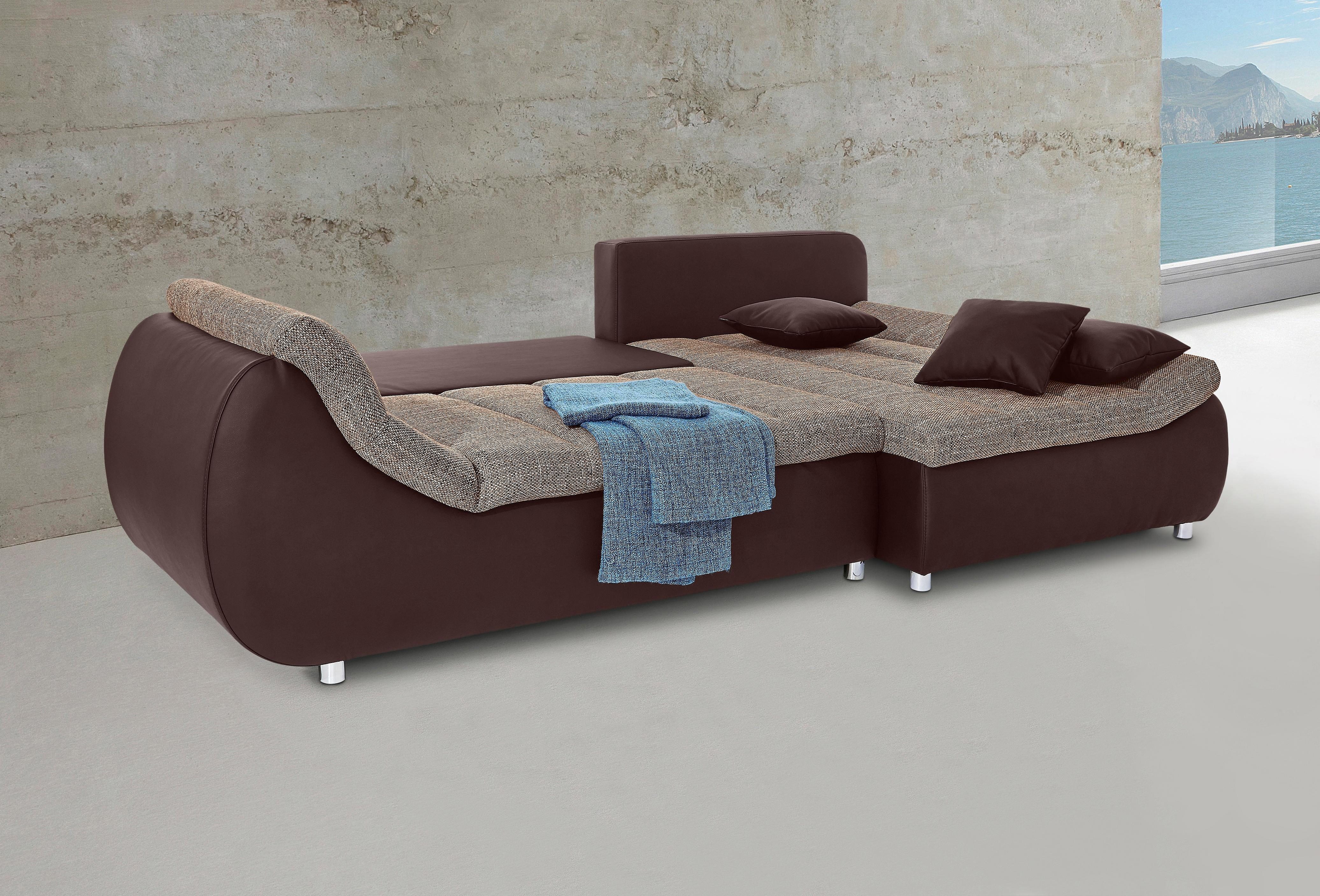 INOSIGN Ecksofa Imola elegant und bequem, günstig online kaufen
