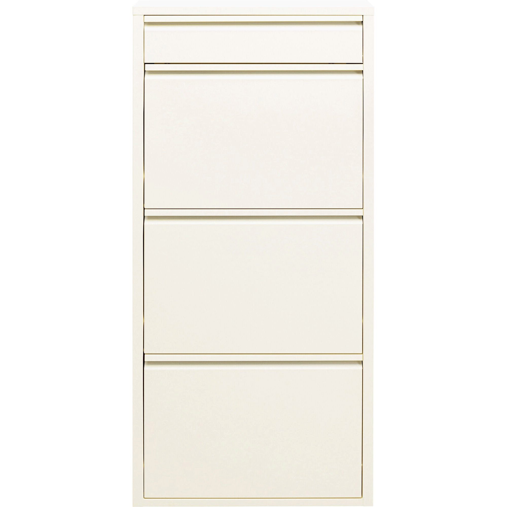 Kare Design Schuhschrank Caruso schmaler Schuhkipper mit 3+1 Klappen