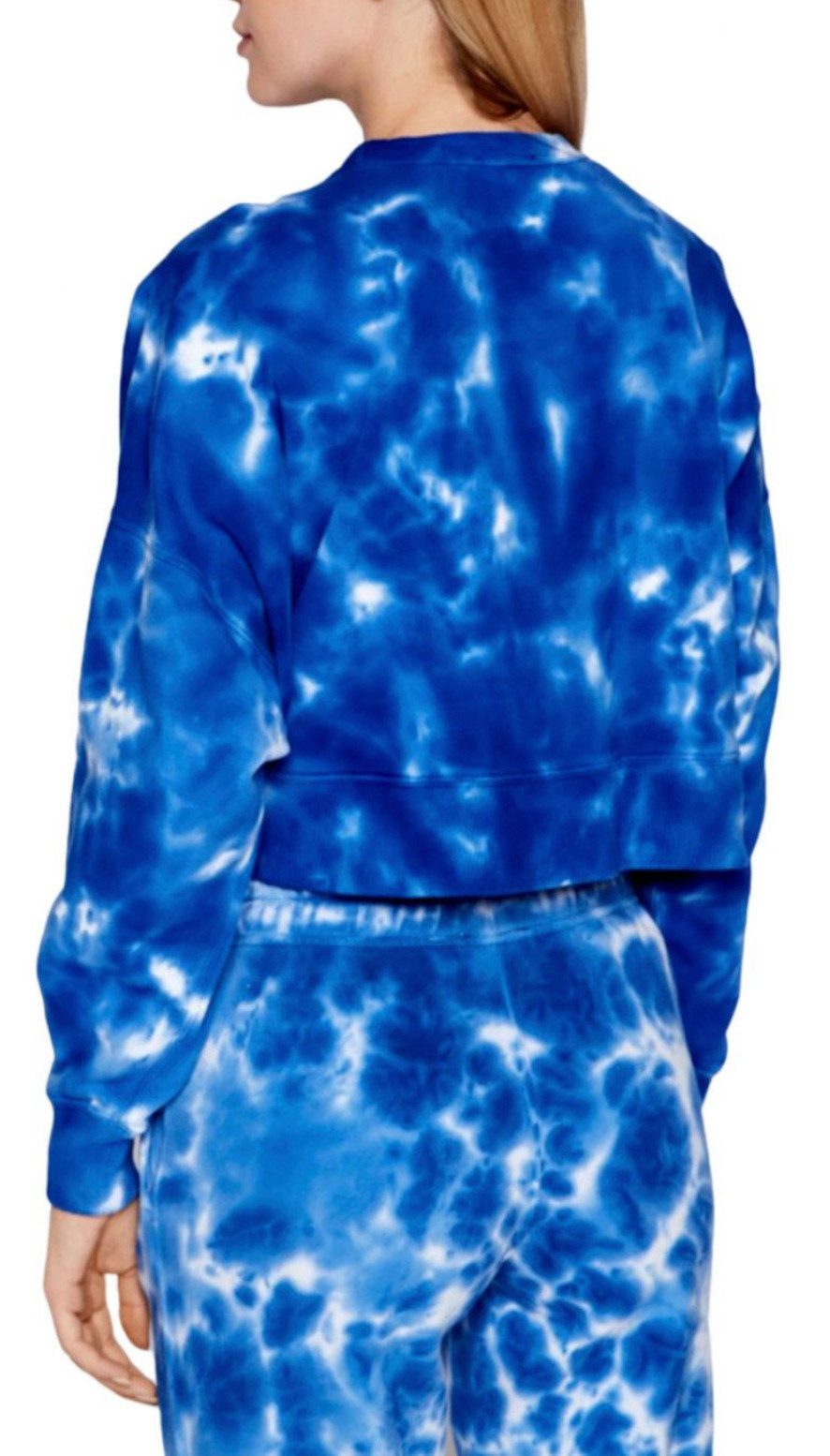 Polo Ralph Lauren Sweatshirt Sweater French Terry Cropped Batik Pullover Sofortige Authentifizierung über das Ralph Lauren-System möglich