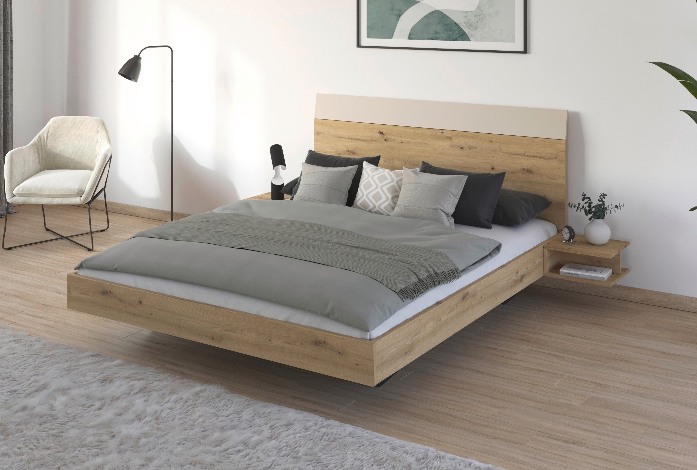 rauch Bettanlage Monza, in schwebender Optik günstig online kaufen