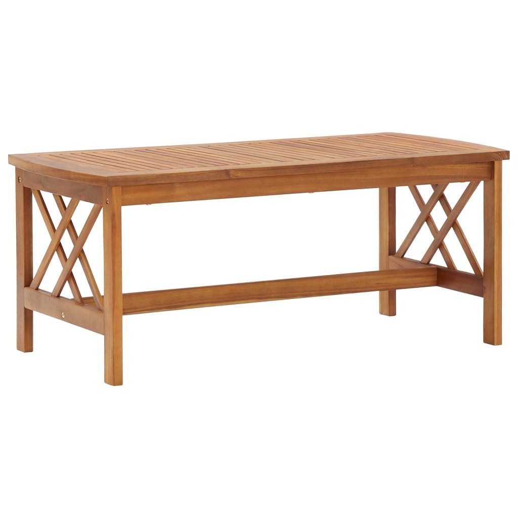 vidaXL Gartenlounge-Set 4-tlg. Garten-Lounge-Set Massivholz, (1-tlg)