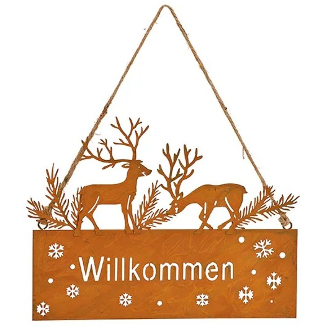 Macosa Home Dekohänger Türschild Schild Winter Herbst-Dekoration Hängedekor günstig online kaufen