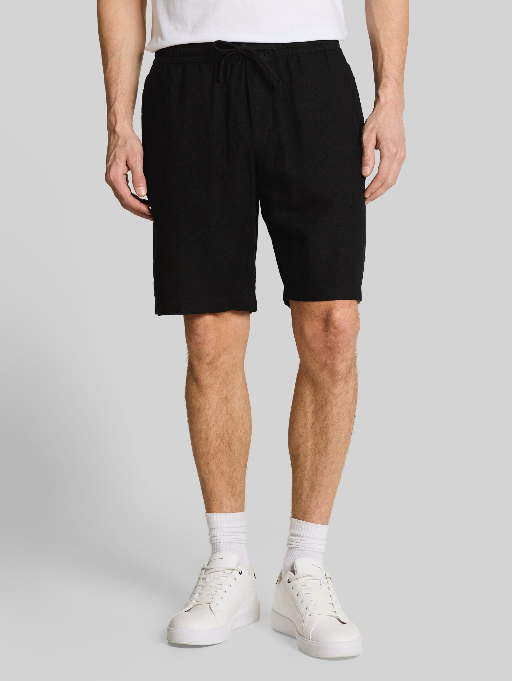 TOM TAILOR Denim Shorts Hosen & Chino TTRELAXED Shorts mit Leinenanteil