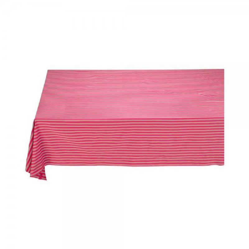 PiP Studio Tischdecke Tischdecke Stripes Pink (160x250cm)