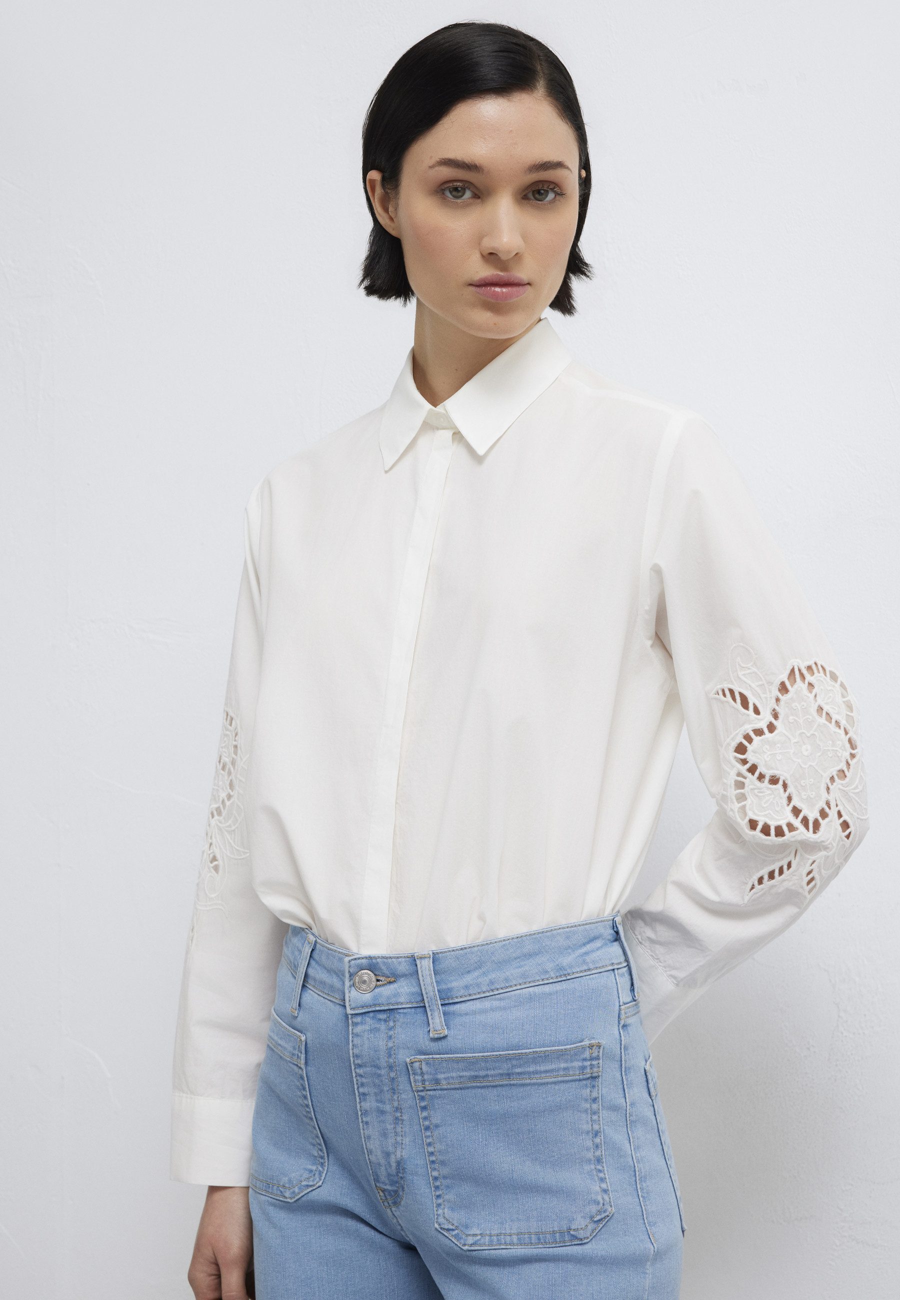 Mavi Hemdbluse LONG SLEEVE WOVEN SHIRT Bluse Langarm