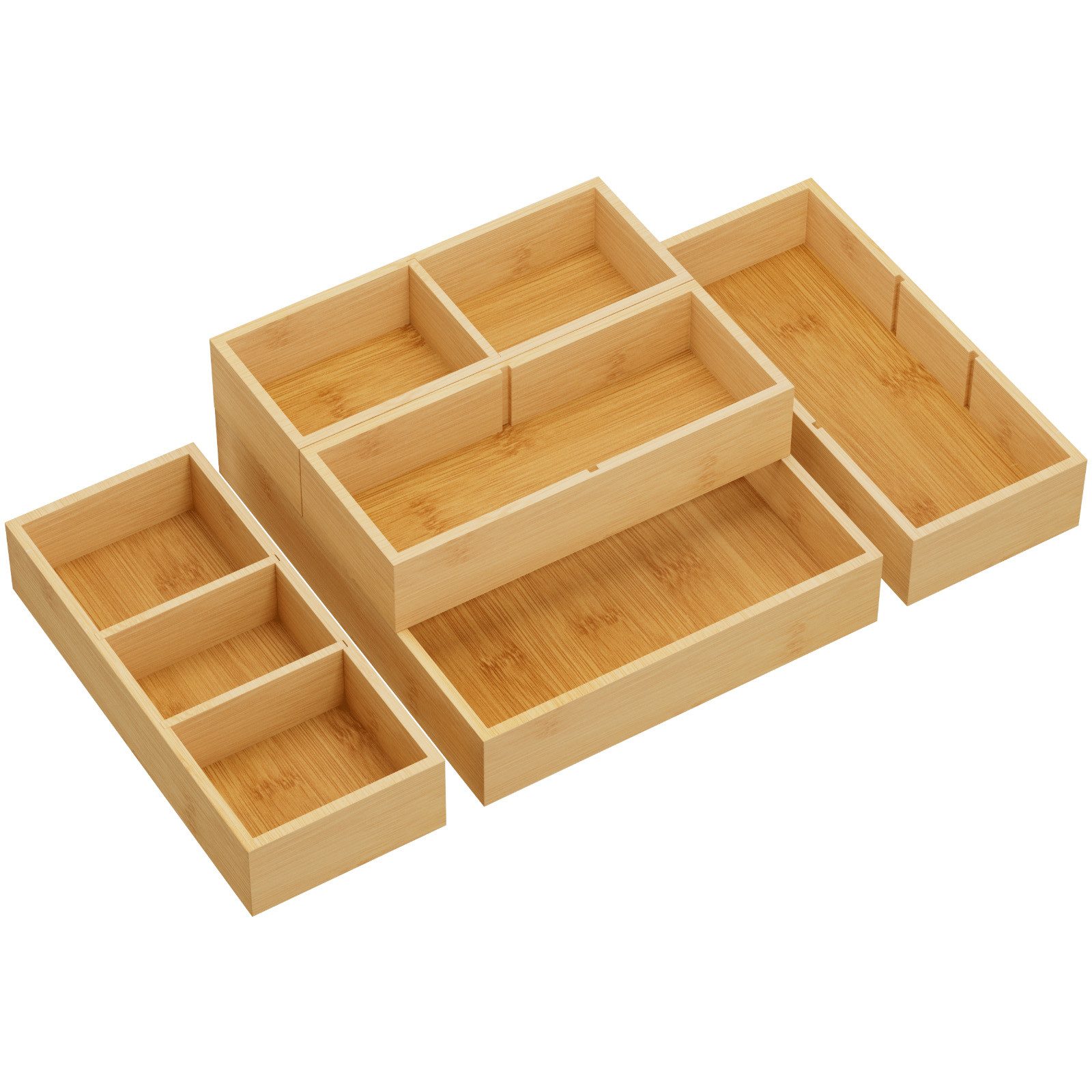 Make-Up Organizer Schubladen Organizer mit 6 Einsätzen
