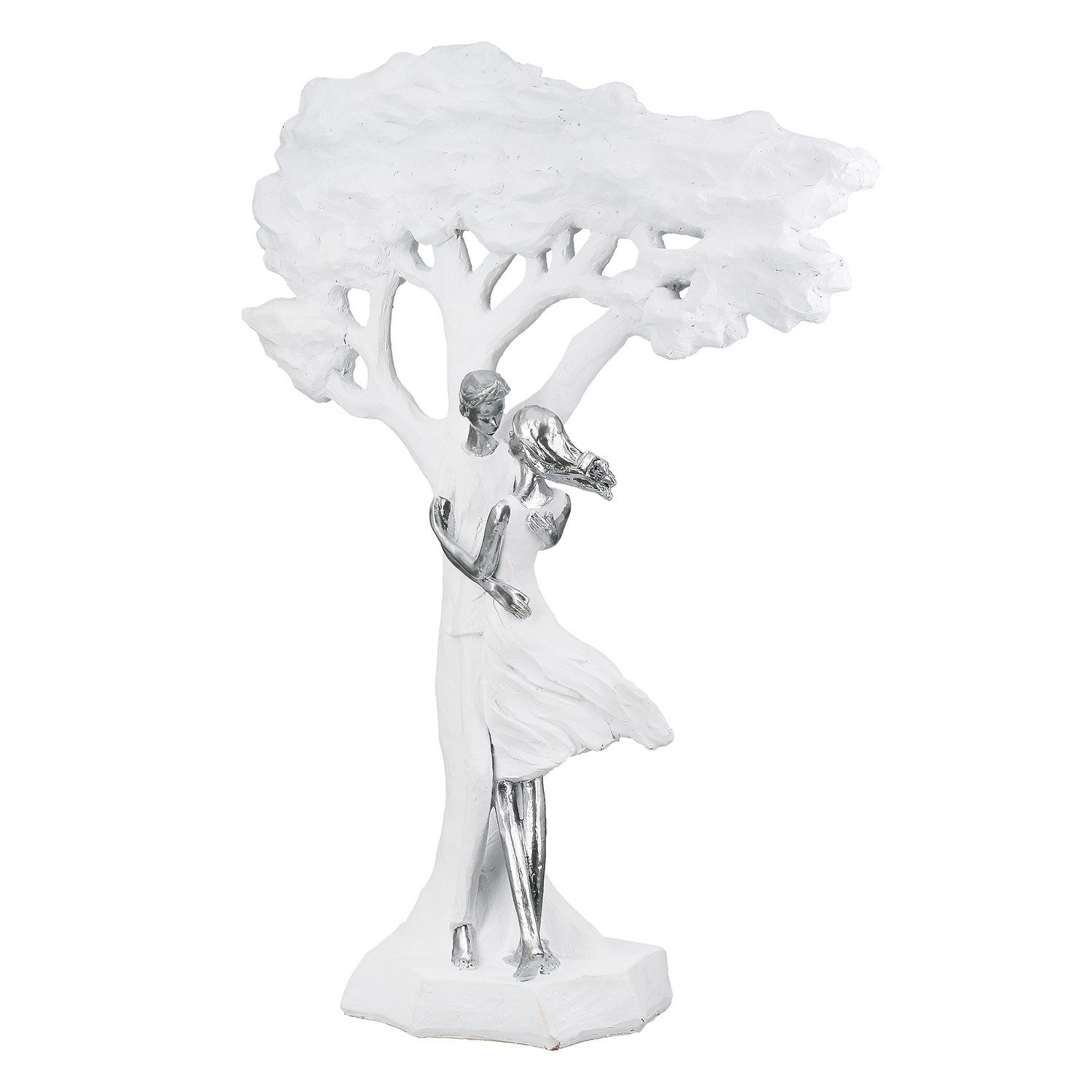 GILDE Skulptur LIEBESBLICKE Skulptur - weiß günstig online kaufen