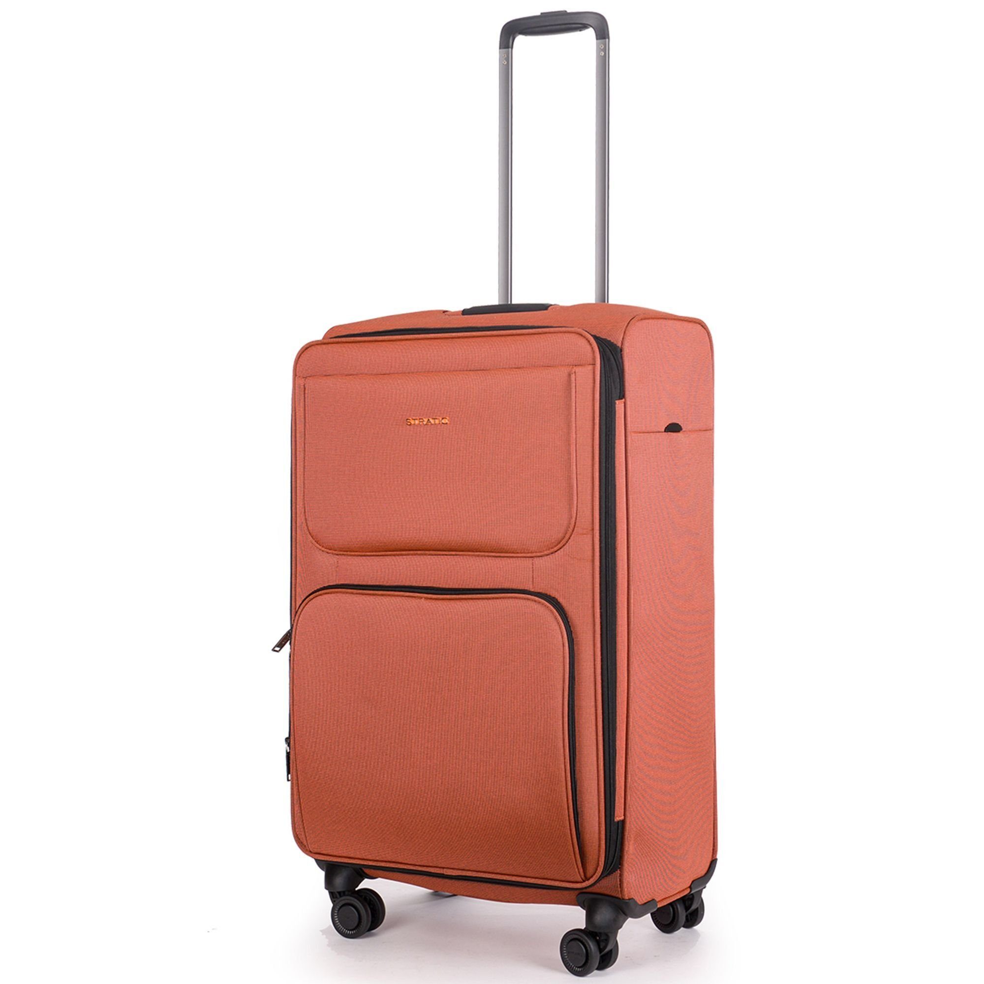 Weichgepäck-Trolley rosso-clay Polyester Bendigo Light Stratic 4 Rollen, Plus,