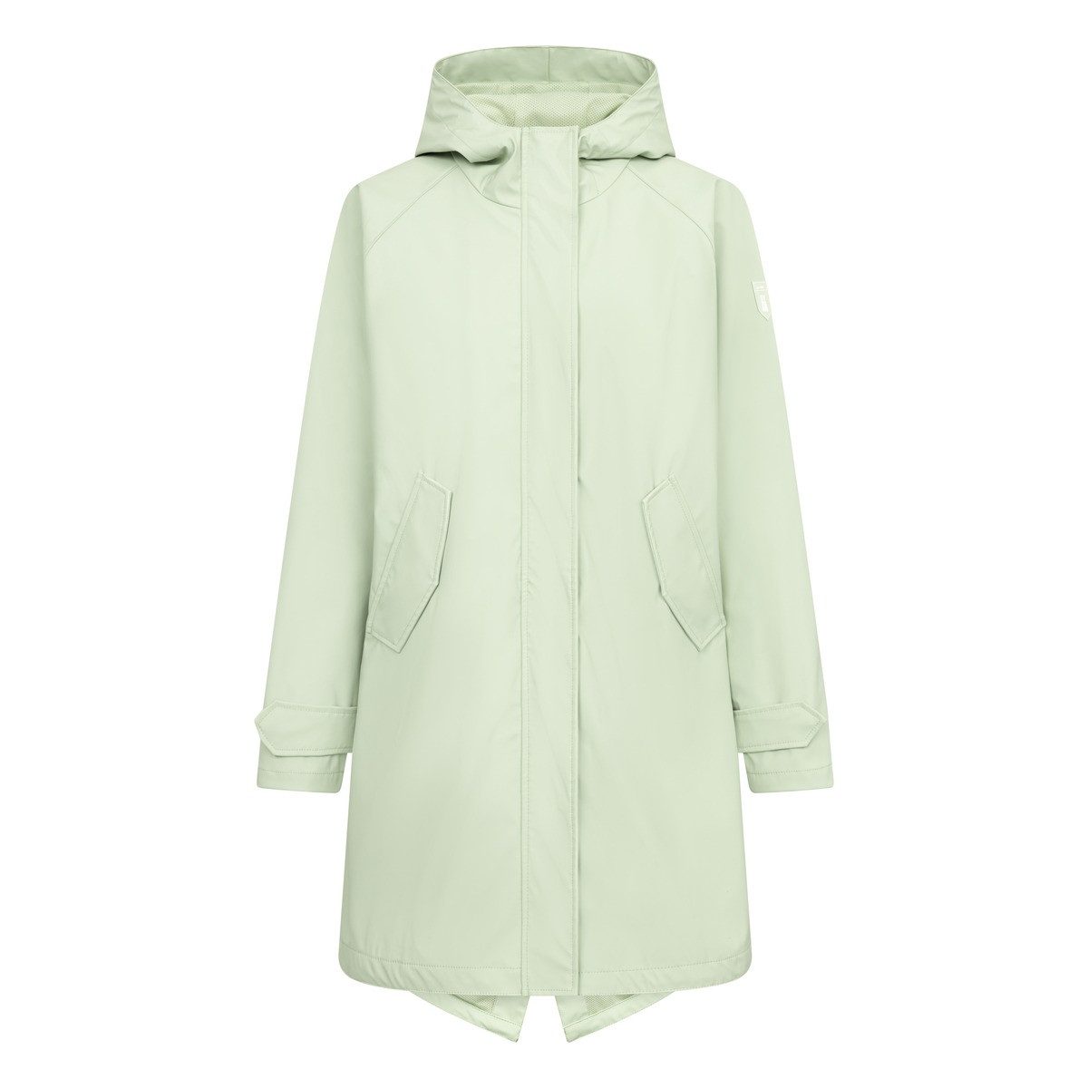 Derbe Regenjacke Derbe Friese Traveby Plain Damen Regenmantel günstig online kaufen