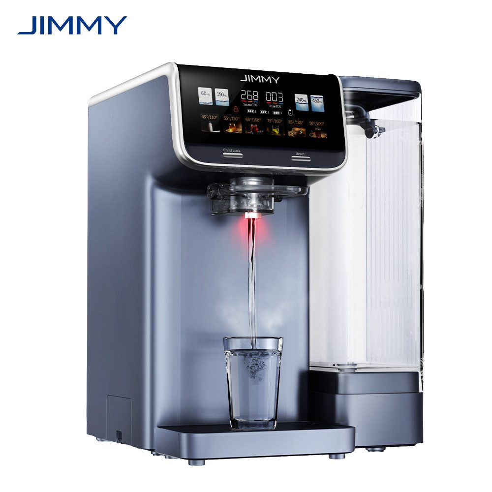 Jimmy Wasserfilter M9 Pro Arbeitsplatte Umkehrosmose- Wasserfilter für Trinkwasser, Remineralisierung, Echtzeit-TDS-Anzeige
