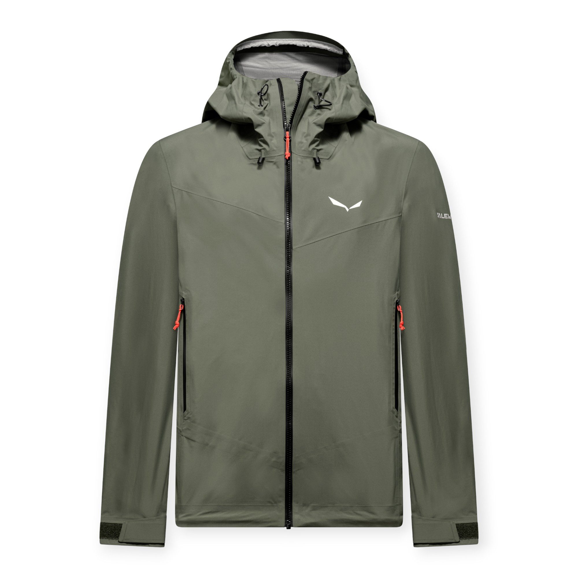 Salewa Softshelljacke Wander-Hardshelljacke Ortles PTX 3L (wasserdicht, winddicht) grün