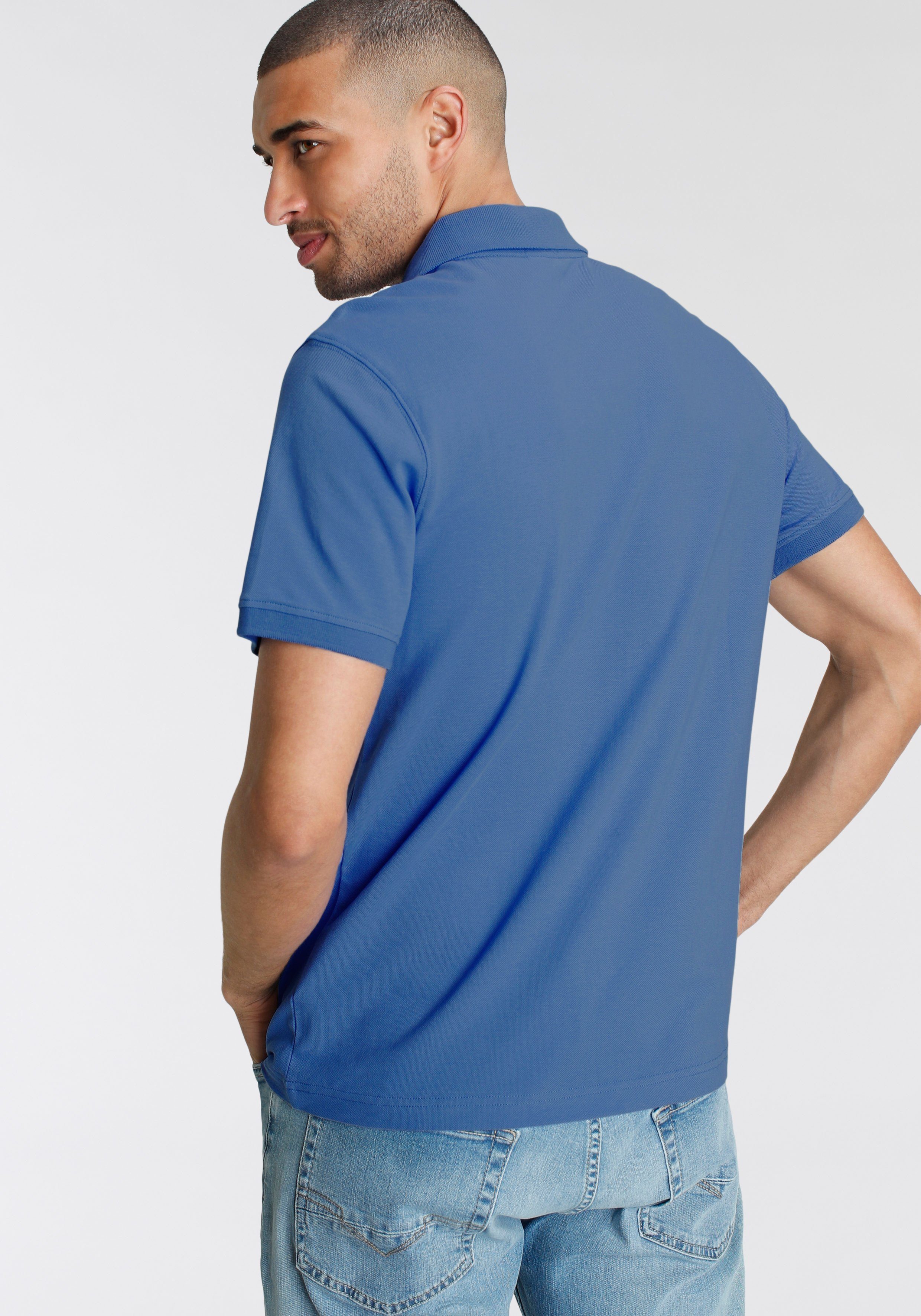 KangaROOS aturblau Poloshirt