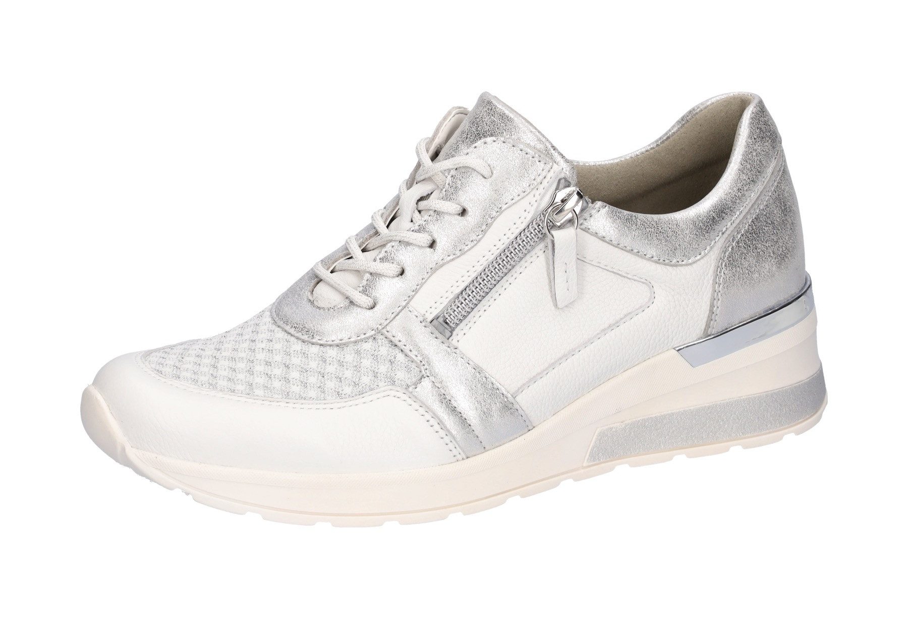 Waldläufer Keilsneaker, Schnürer, Halbschuh, Freizeitschuh mit Metallic-Ein günstig online kaufen