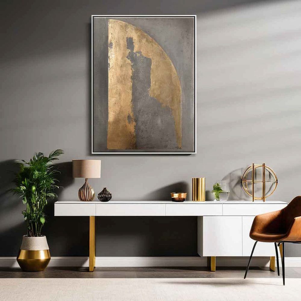 DOTCOMCANVAS® Leinwandbild Receding History, Leinwandbild receding history abstrakt Kunstdruck Wandbild