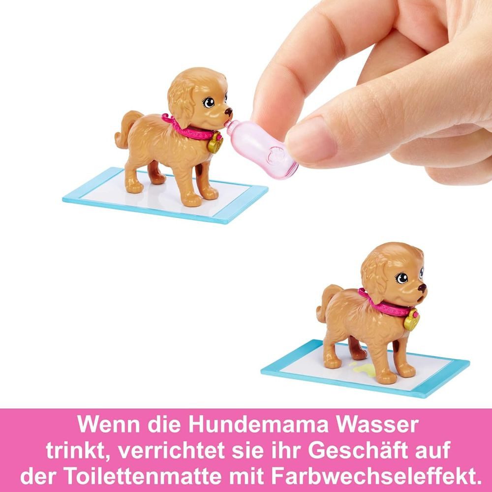 Barbie Anziehpuppe Barbie Welpenadoption Barbie Mattel Hunde Spiel-Set & Zubehör