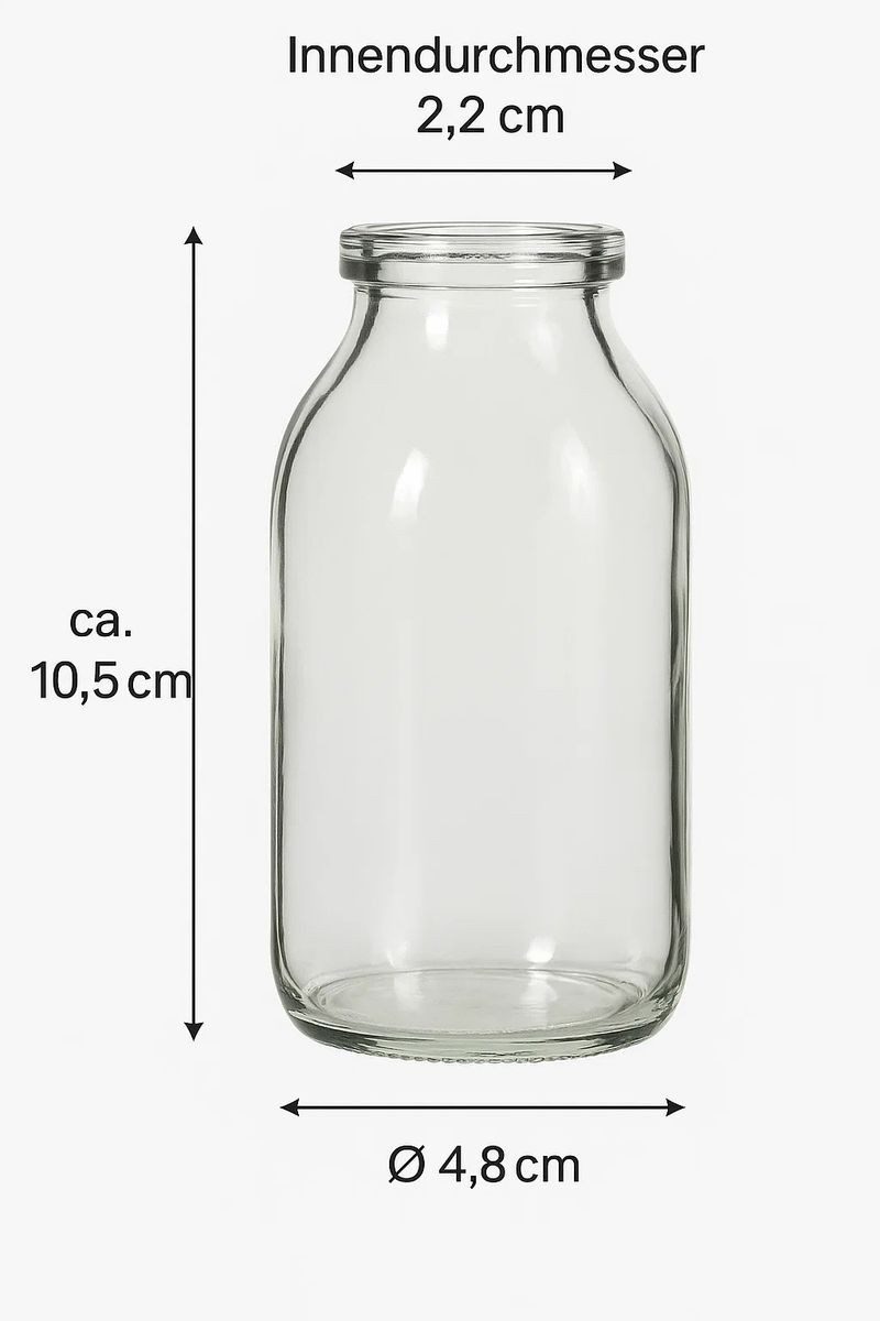 NaDeco Dekovase Glasfläschchen, 32 Stk, Größe 10,5x4,8cm Deko-Glasflaschen günstig online kaufen